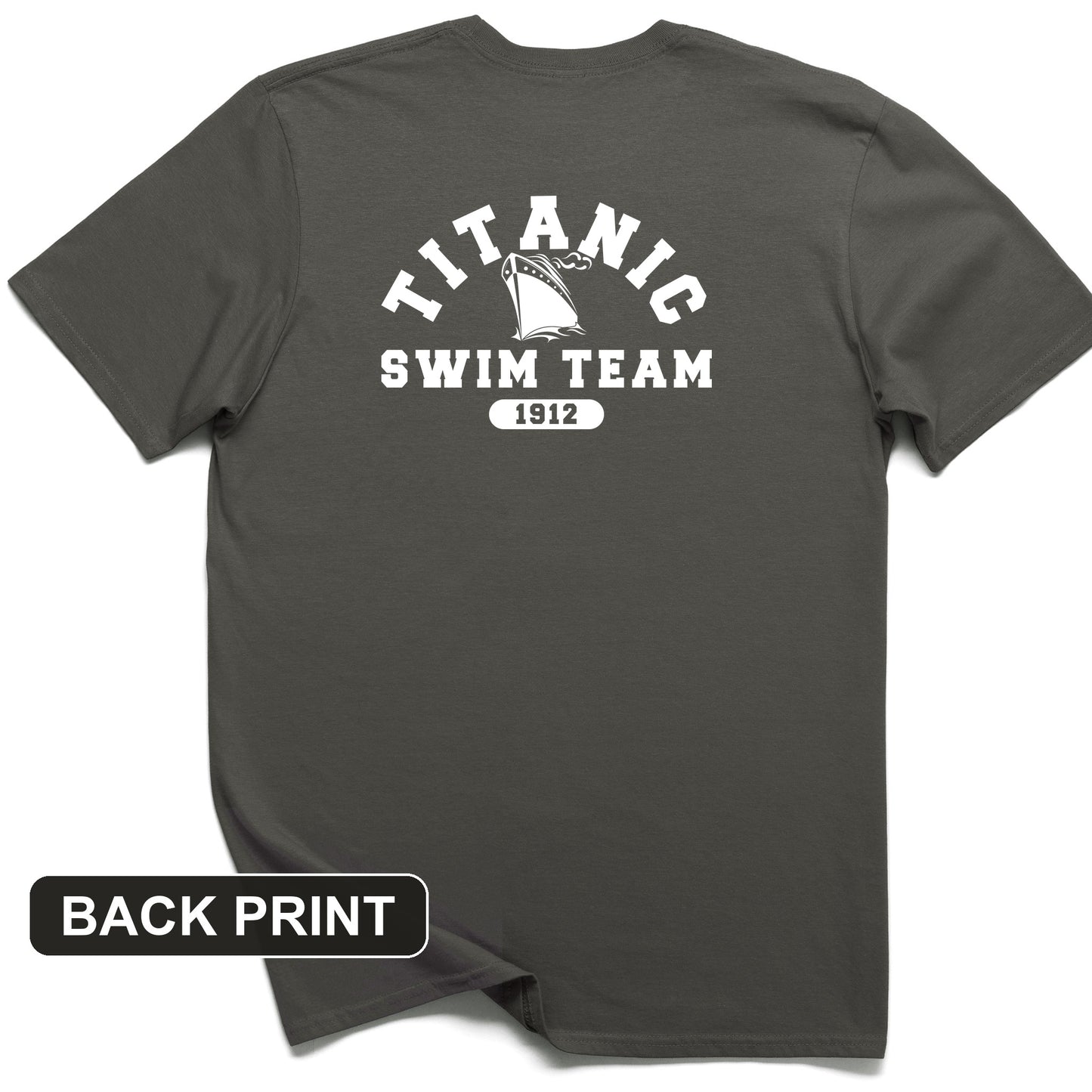 Titanic Swim Team Back Print T-Shirt