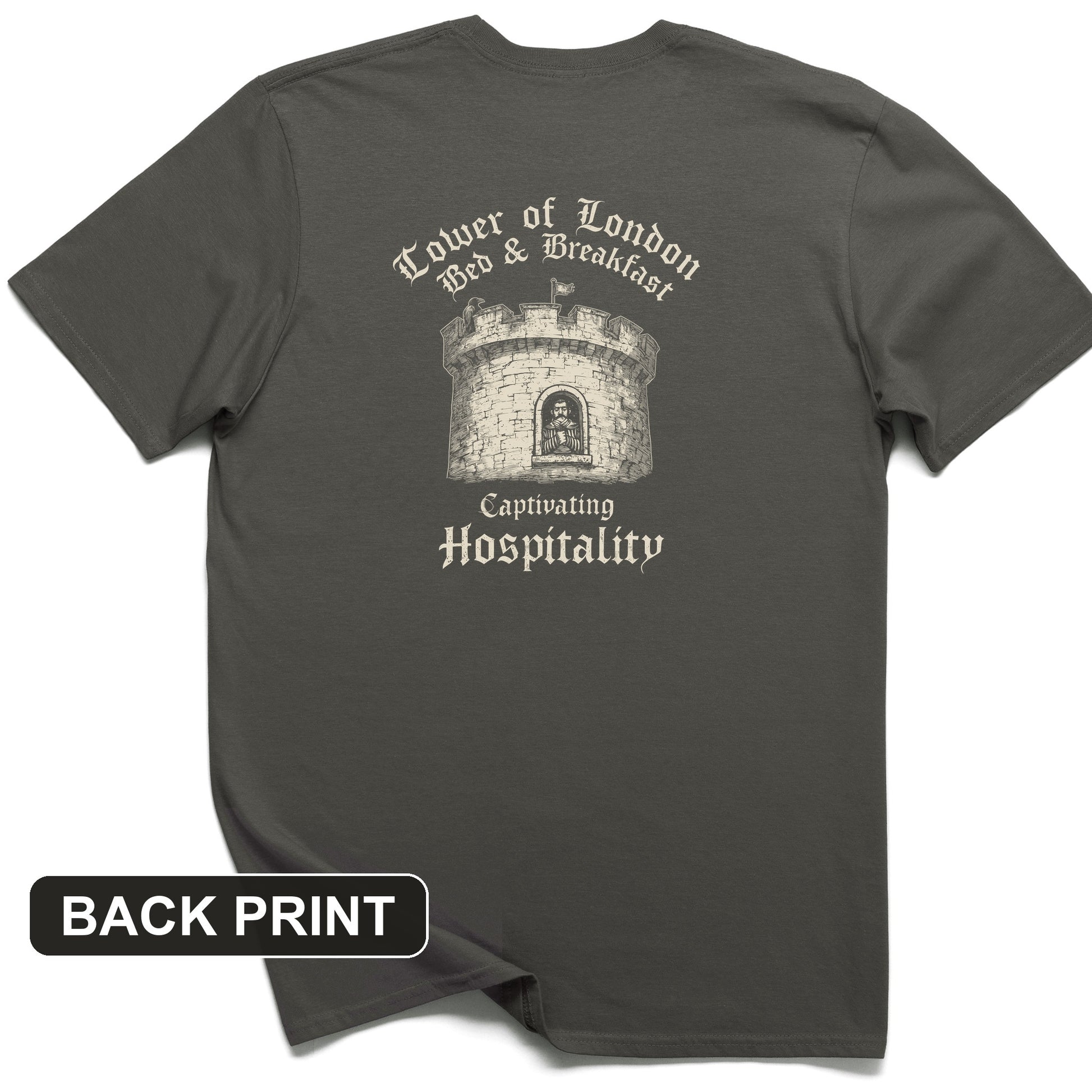 Tower of London Back Print T-Shirt
