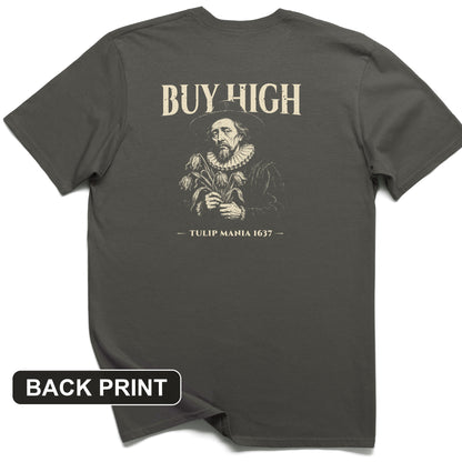 Tulip Mania Back Print T-Shirt