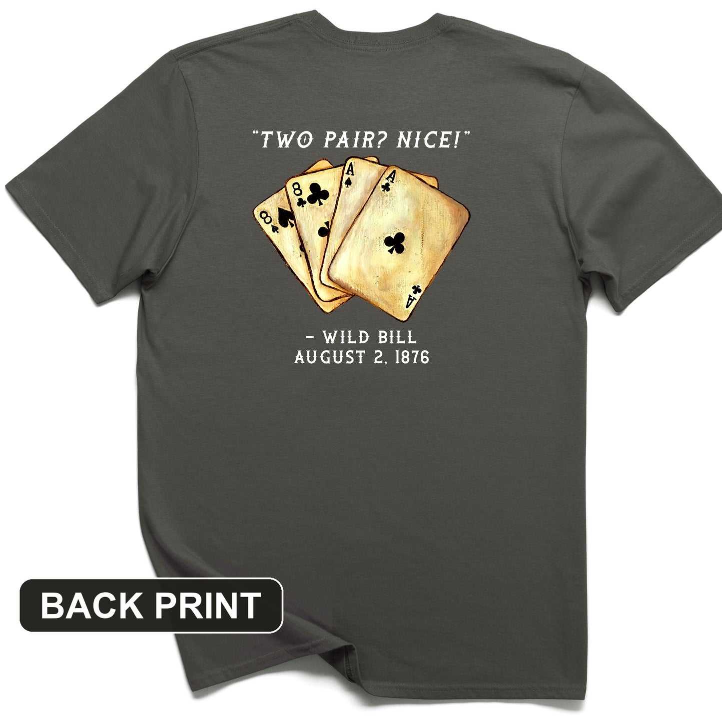 Two Pair Back Print T-Shirt
