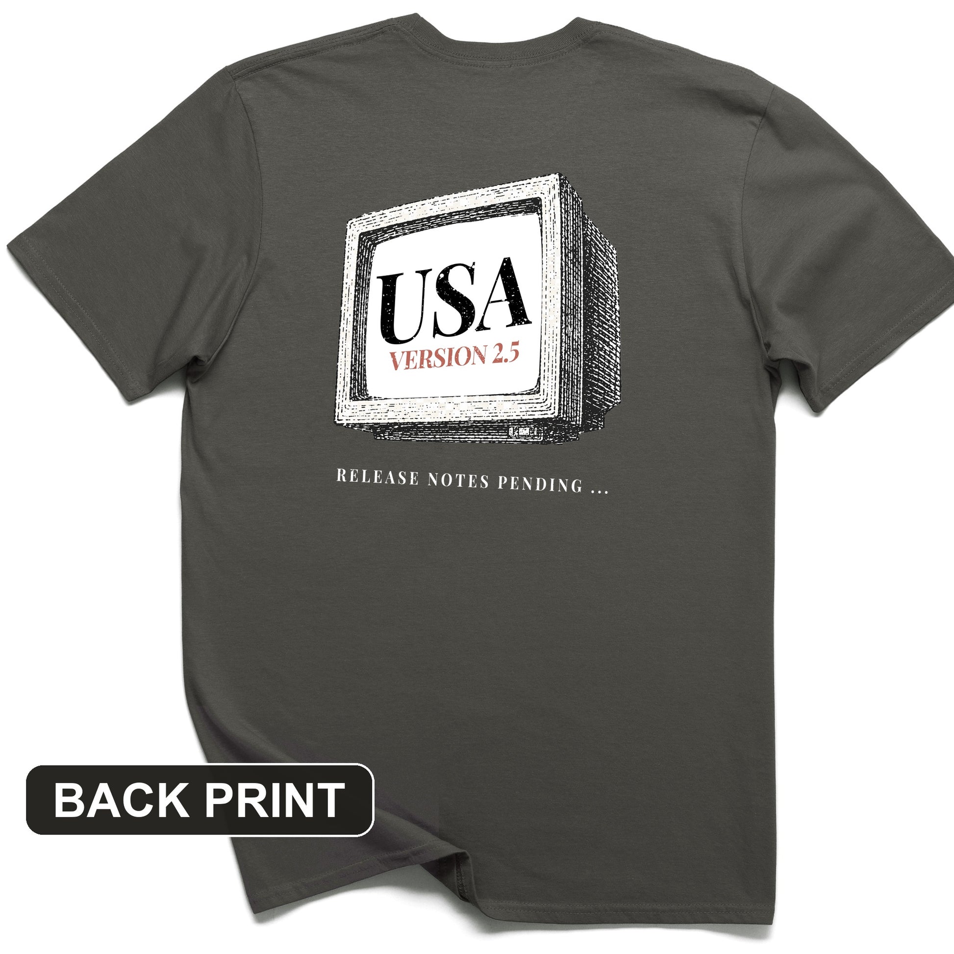 USA 2.5 Back Print T-Shirt