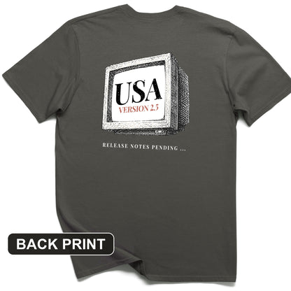 USA 2.5 Back Print T-Shirt