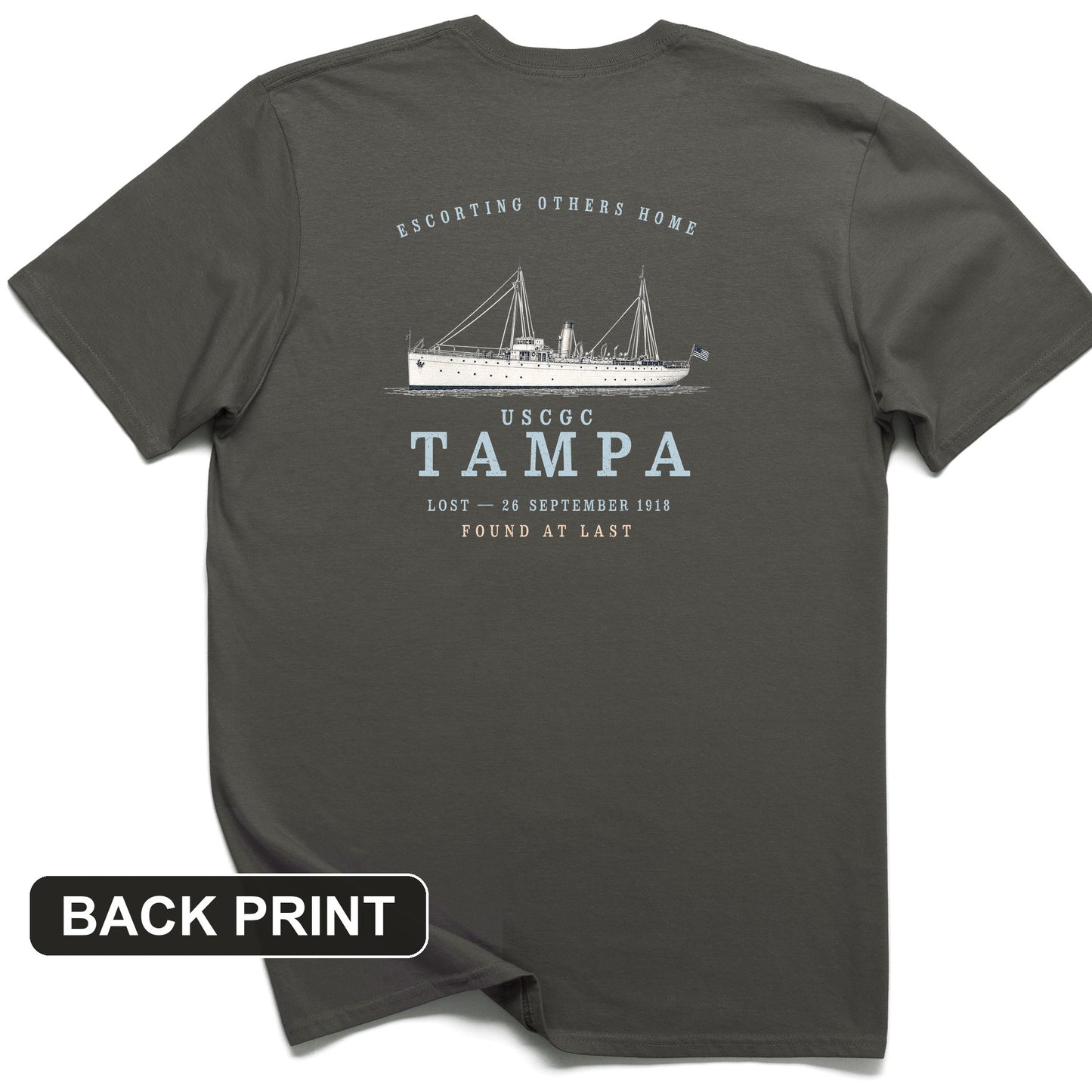 USCGC Tampa Back Print T-Shirt