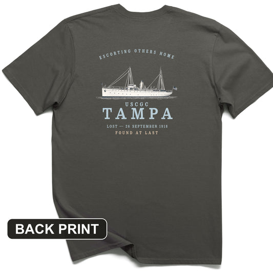 USCGC Tampa Back Print T-Shirt