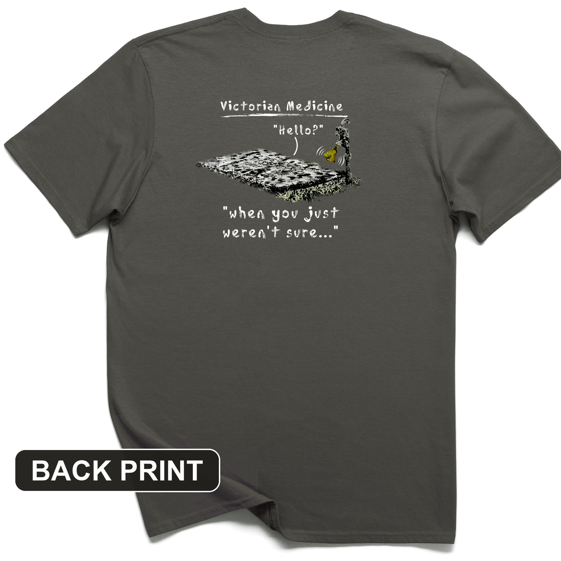 Victorian Medicine Back Print T-Shirt