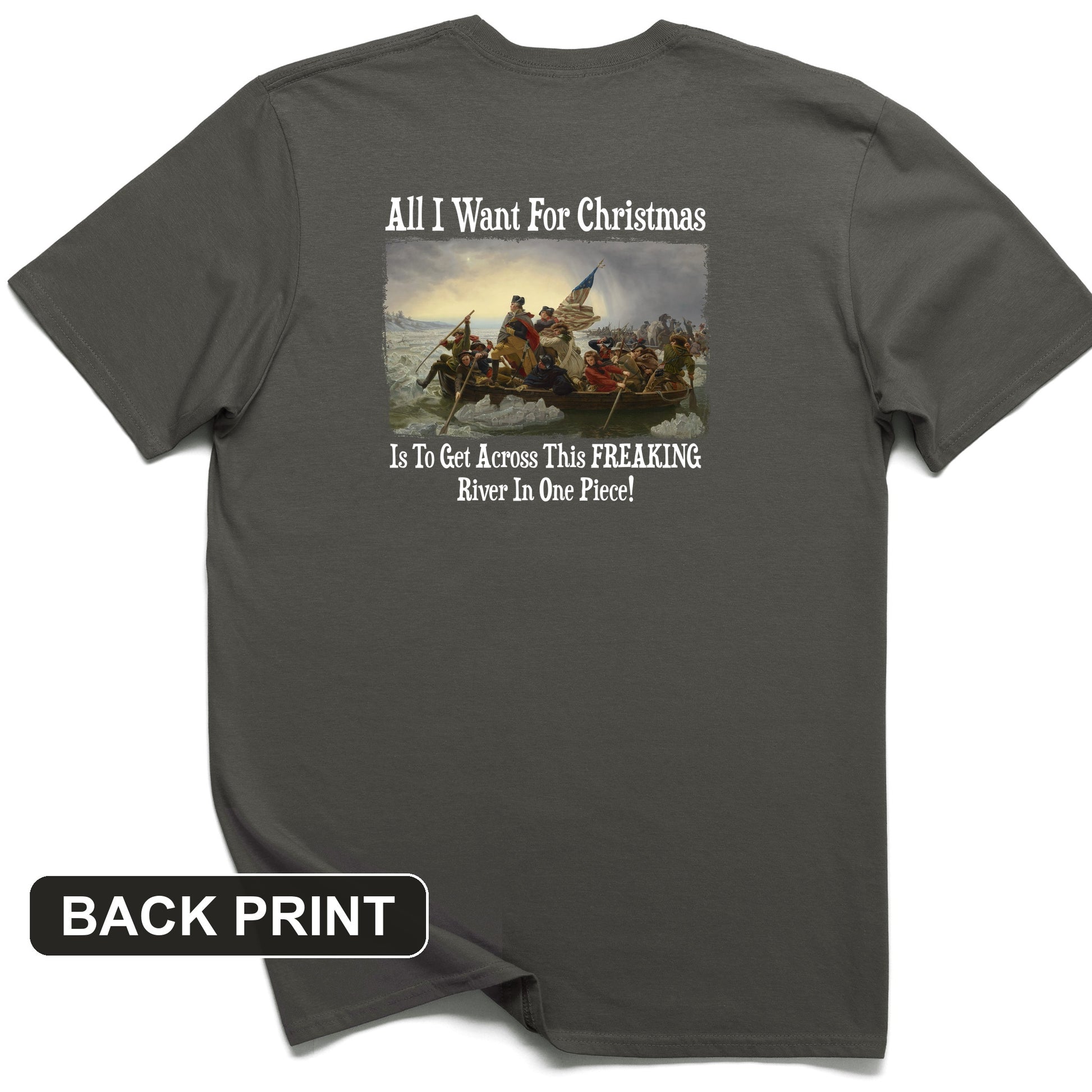 Washington All I Want Back Print T-Shirt