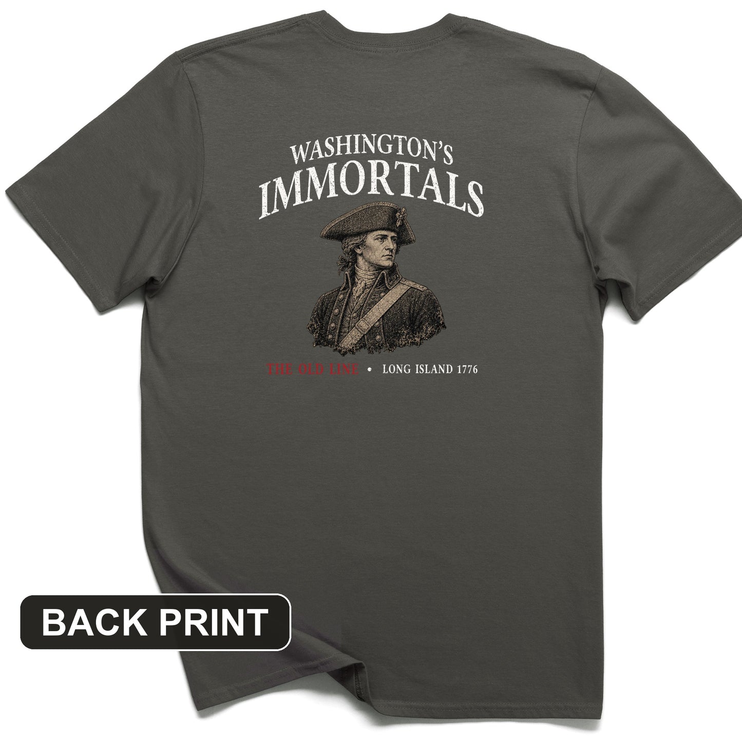 Washington's Immortals Back Print T-Shirt