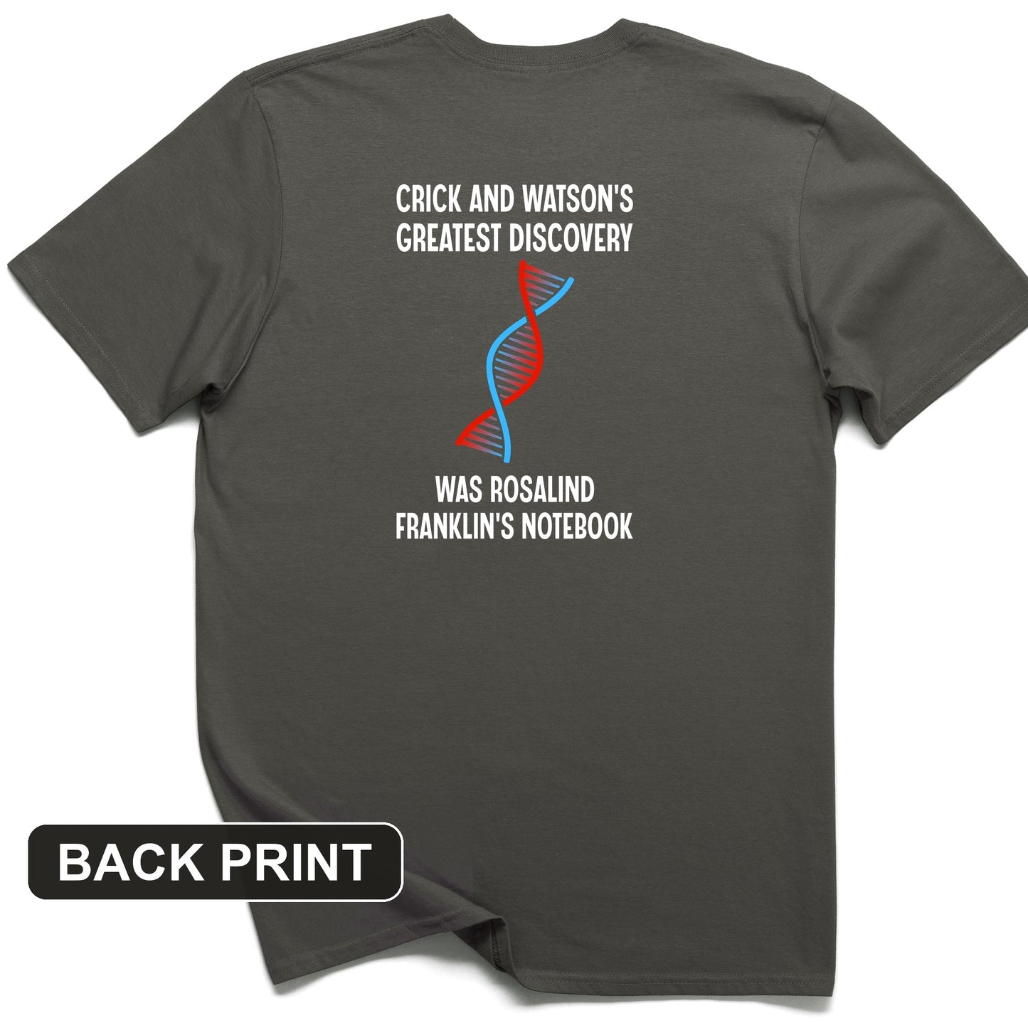 Watson and Crick Back Print T-Shirt