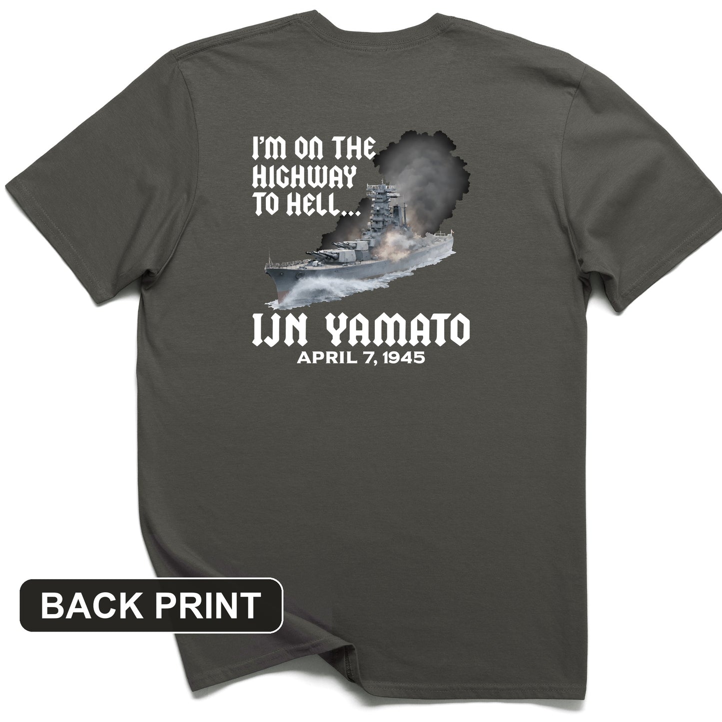 Yamato Back Print T-Shirt
