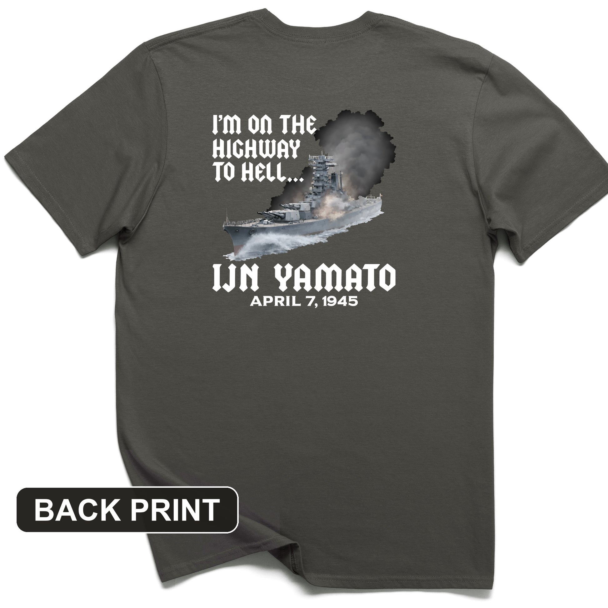 Yamato Back Print T-Shirt