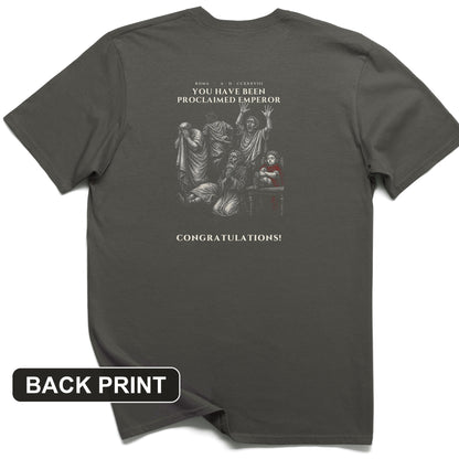 Year of the Six Emperors Back Print T-Shirt