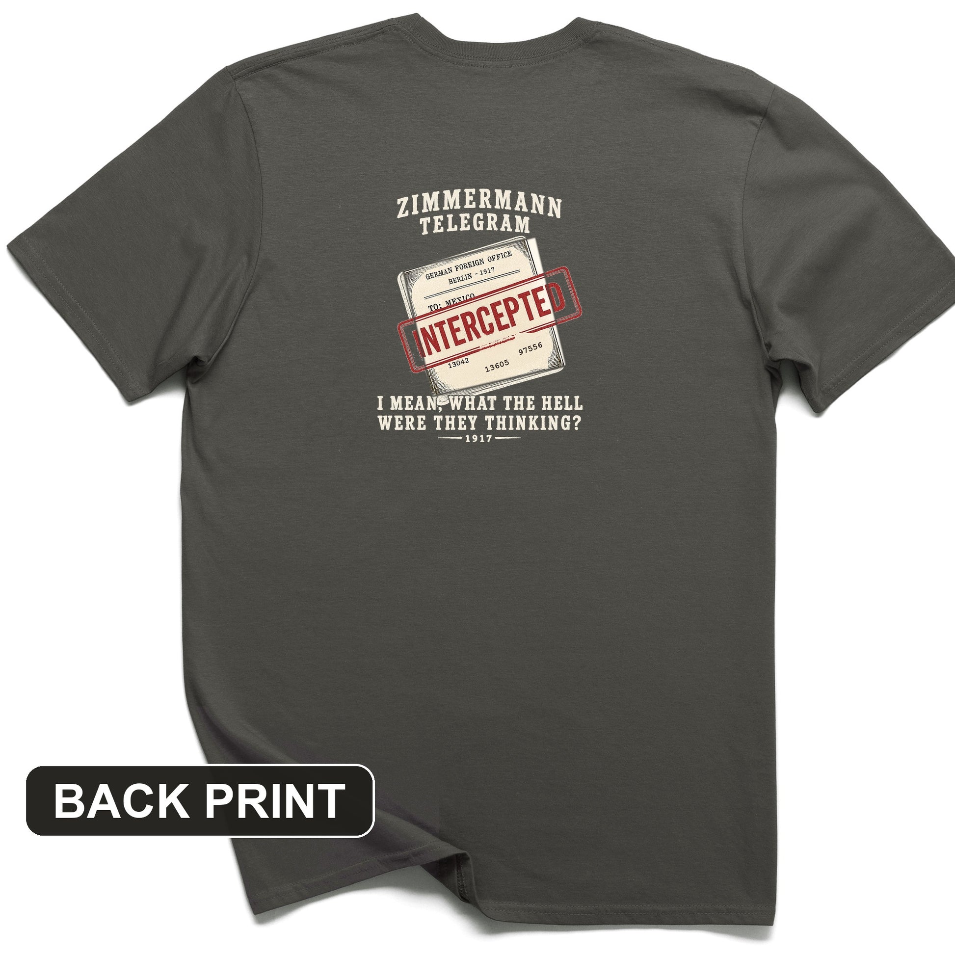 Zimmermann Telegram Back Print T-Shirt