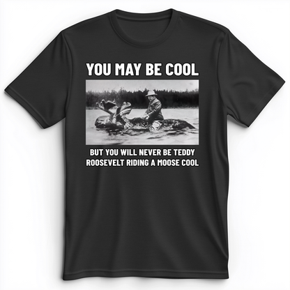 Teddy Riding Moose Premium Tee