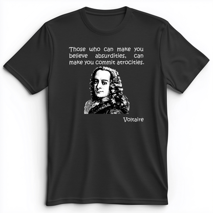 Voltaire Absurdities Premium Tee