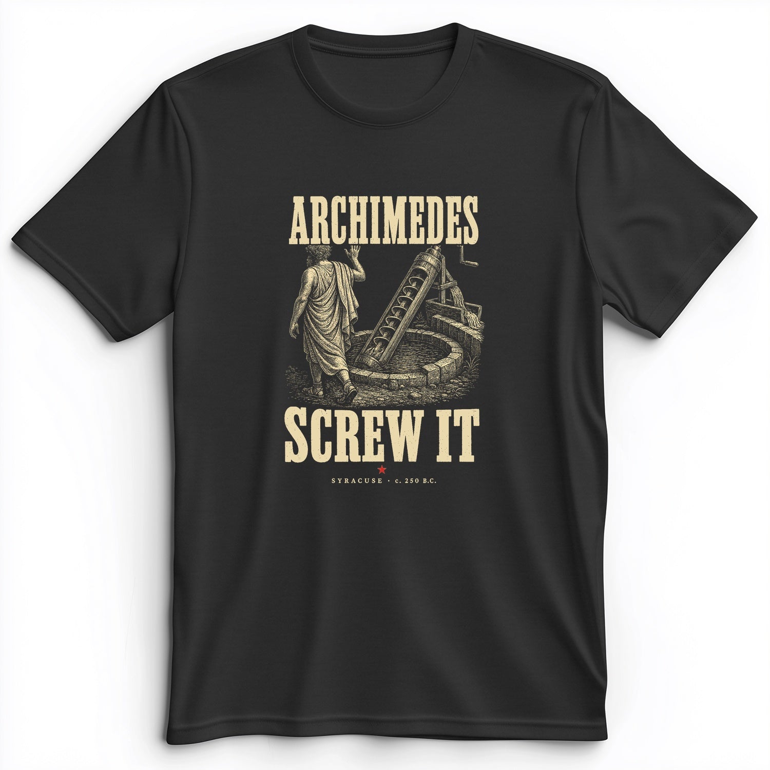Archimedes Screw It Premium Tee