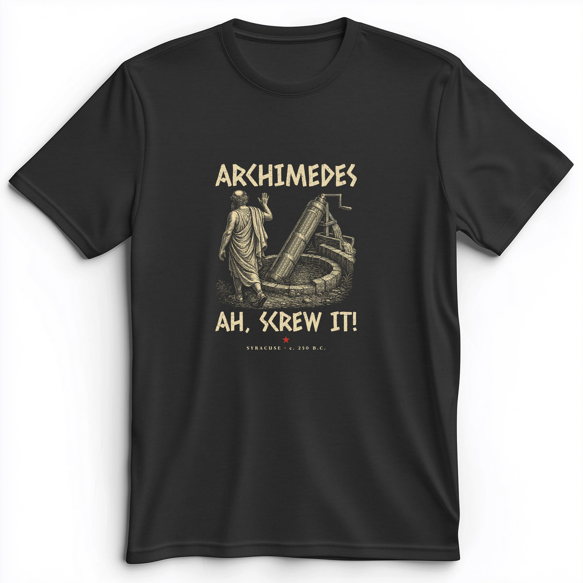 Archimedes Screw It Premium Tee