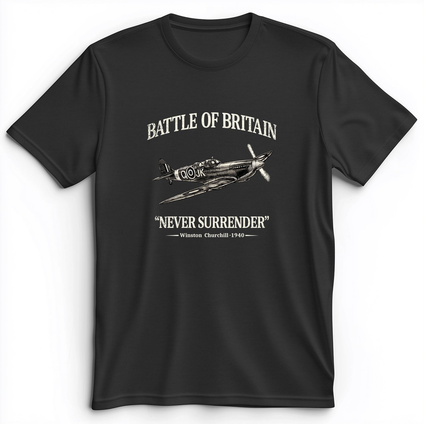 Battle of Britain Never Surrender Premium Tee