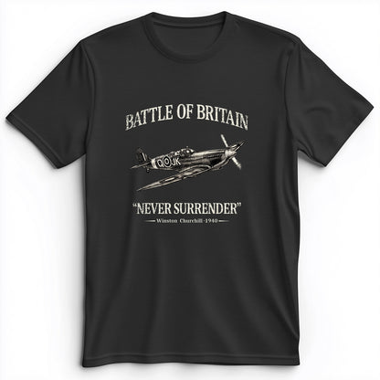 Battle of Britain Never Surrender Premium Tee
