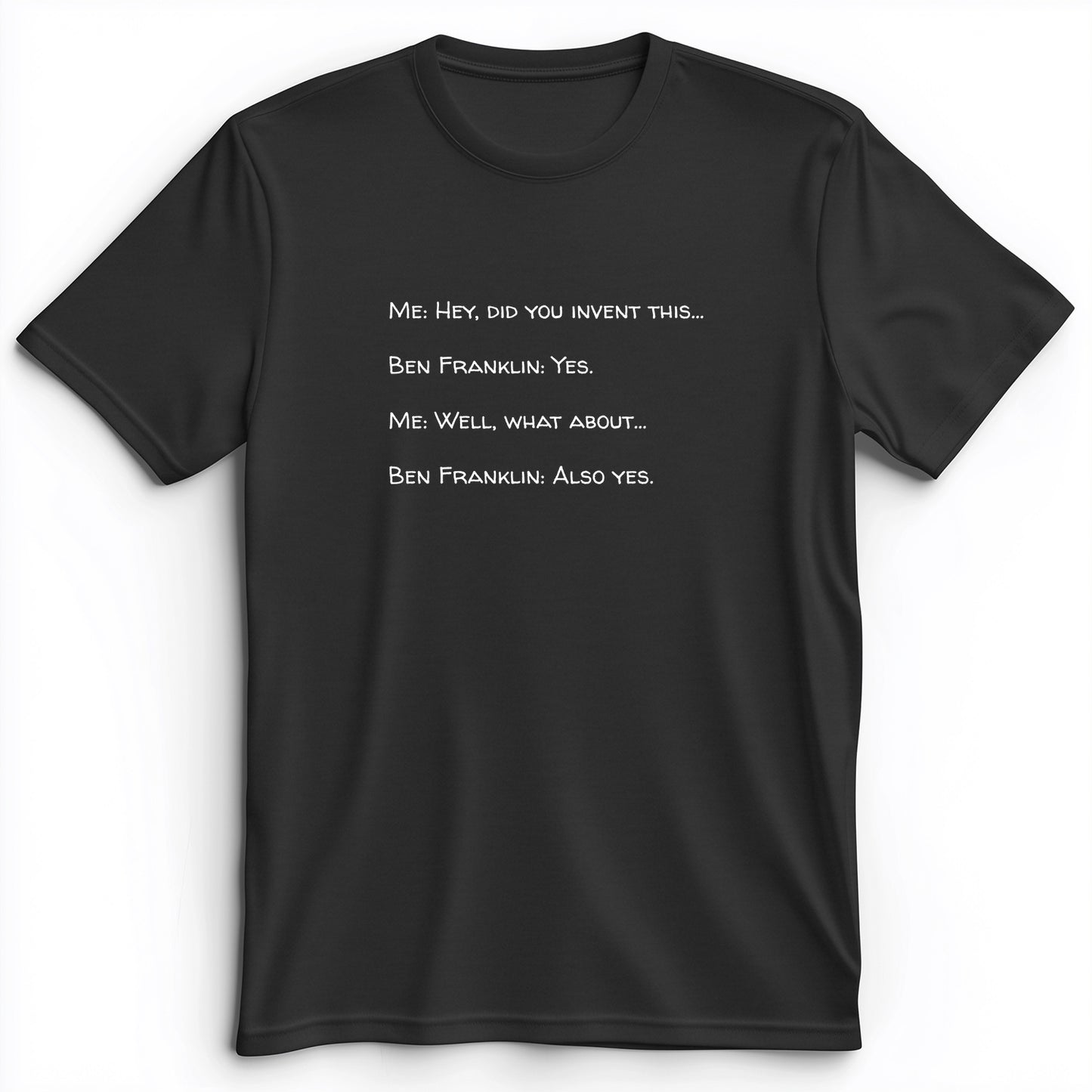 Ben Franklin Inventor Premium Tee