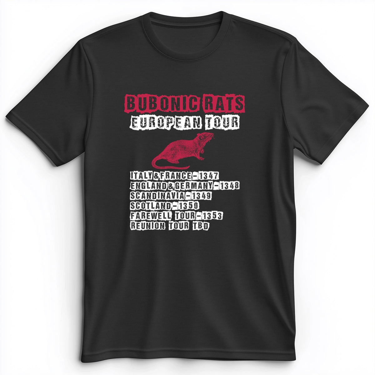 Bubonic Rats European Tour Premium Tee