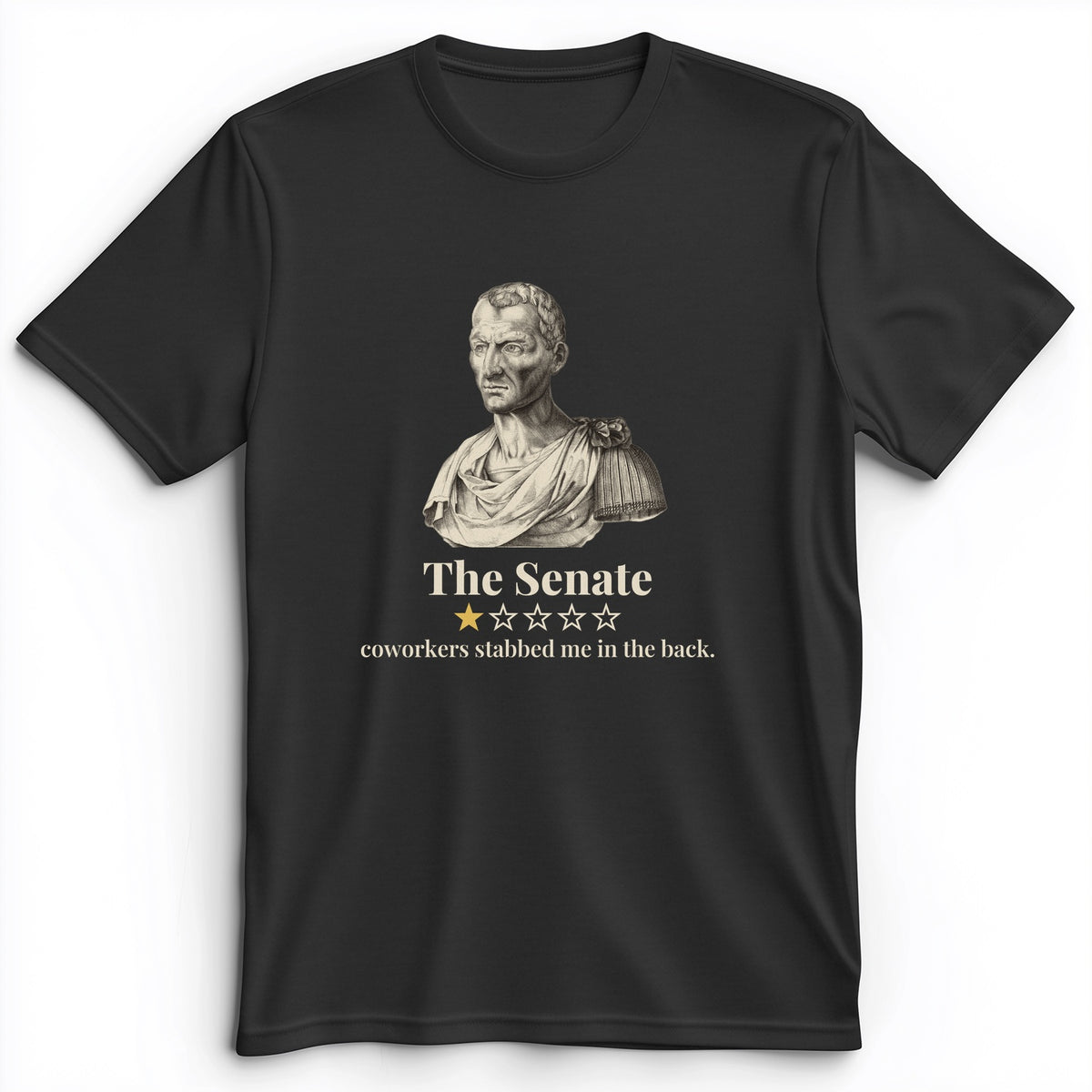 Caesar Senate Review Premium Tee