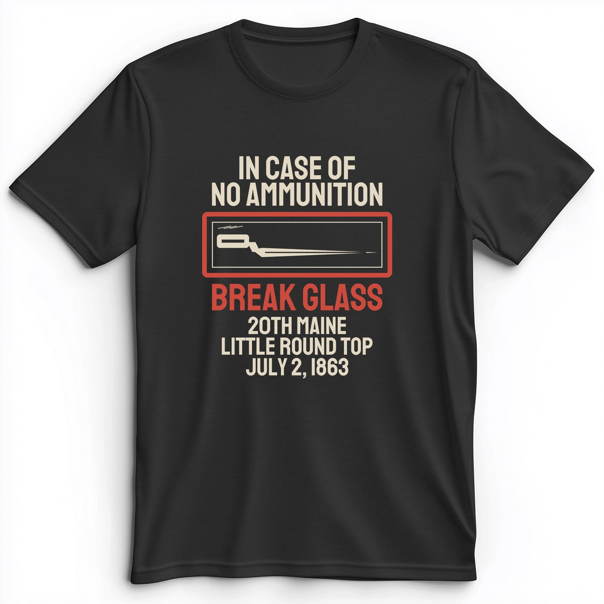 Chamberlain Break Glass Little Round Top Premium Tee
