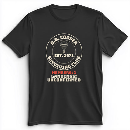 DB Cooper Skydiving Club Premium Tee