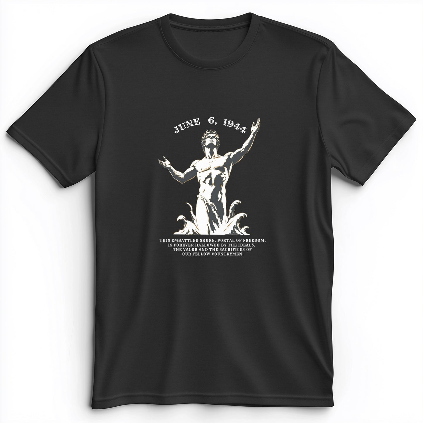 Dday Statue Premium Tee