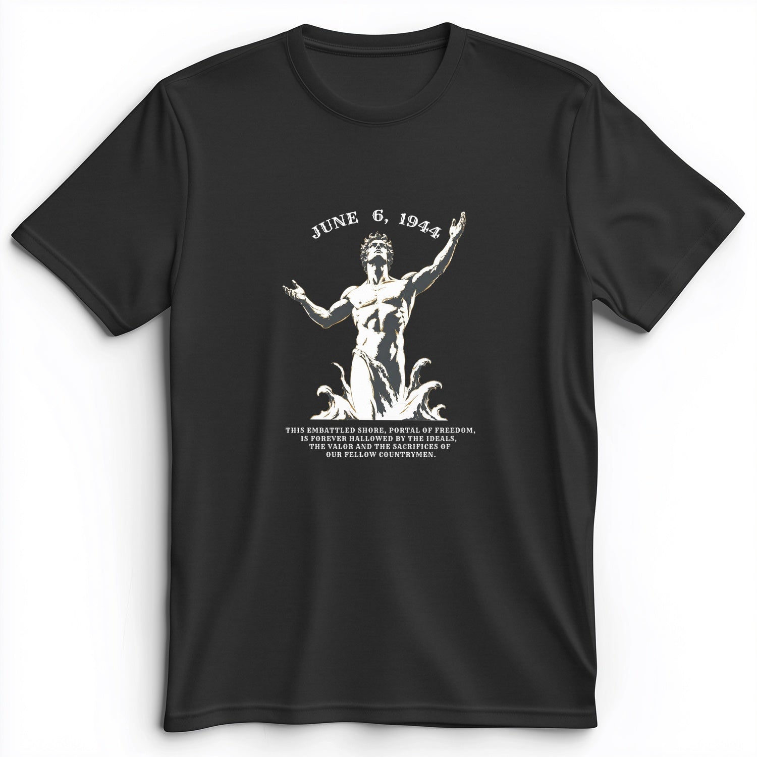 Dday Statue Premium Tee