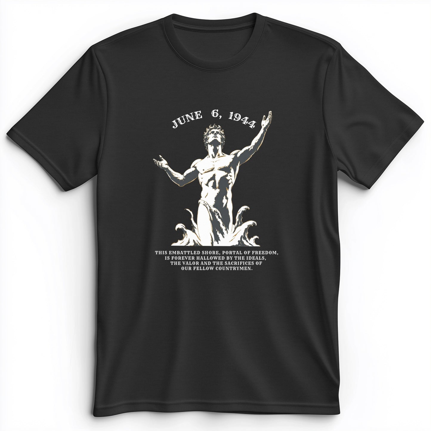 Dday Statue Premium Tee