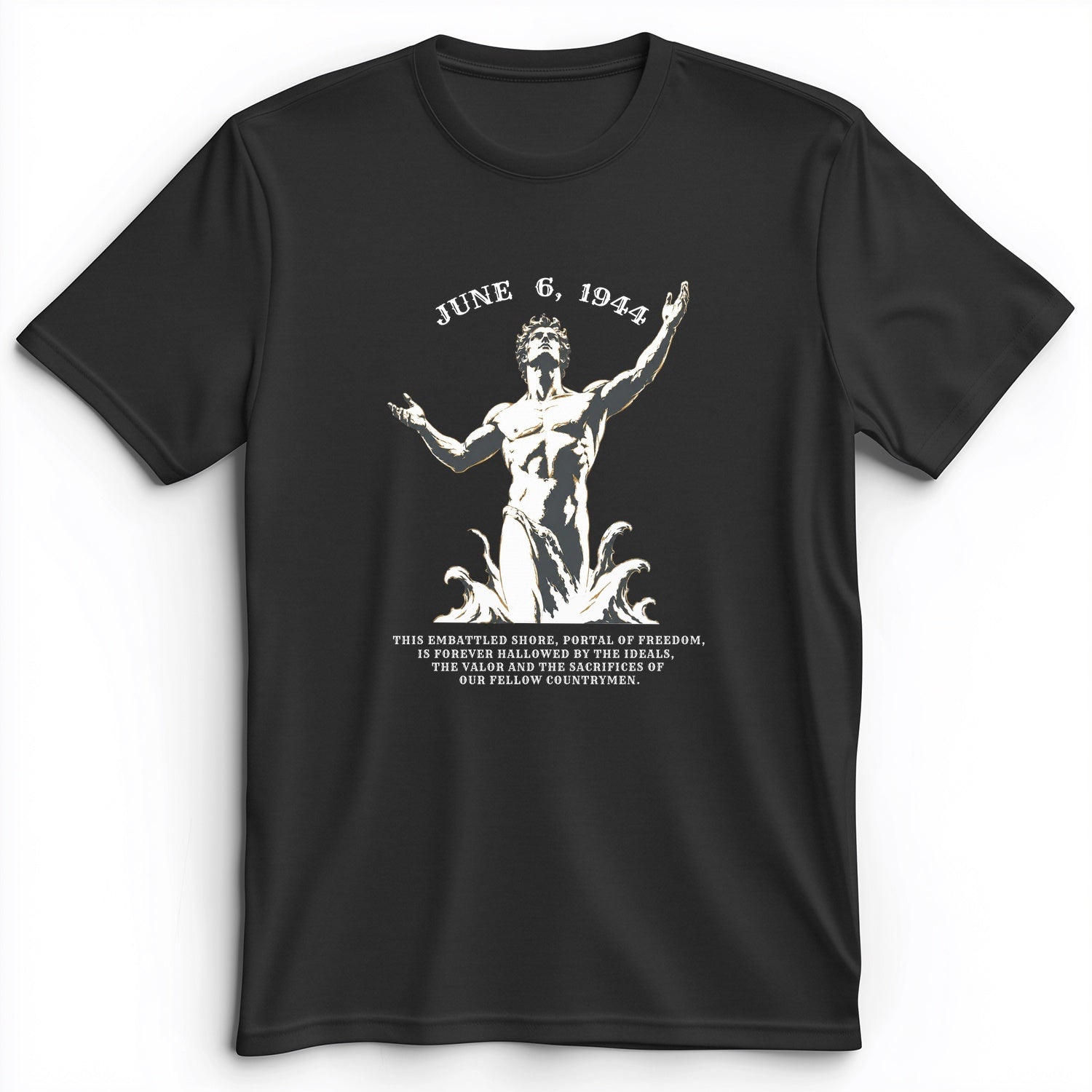 Dday Statue Premium Tee