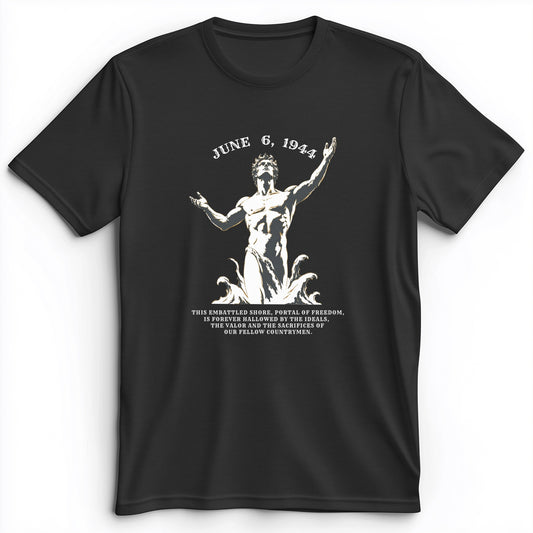 Dday Statue Premium Tee