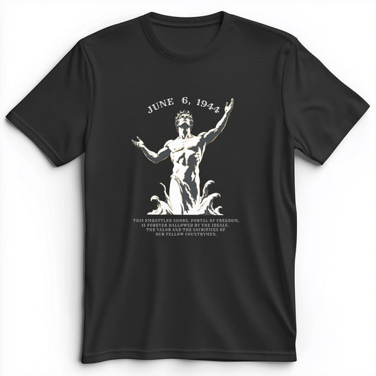 Dday Statue Premium Tee