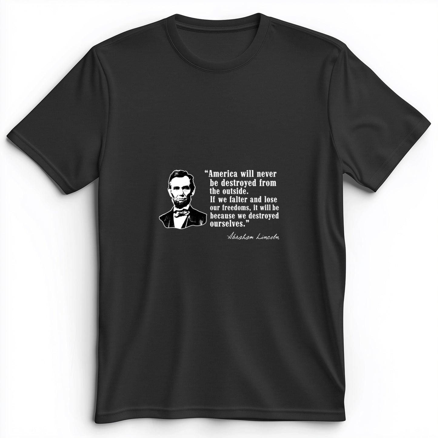 Destroyed Ourselves Lincoln Premium Tee