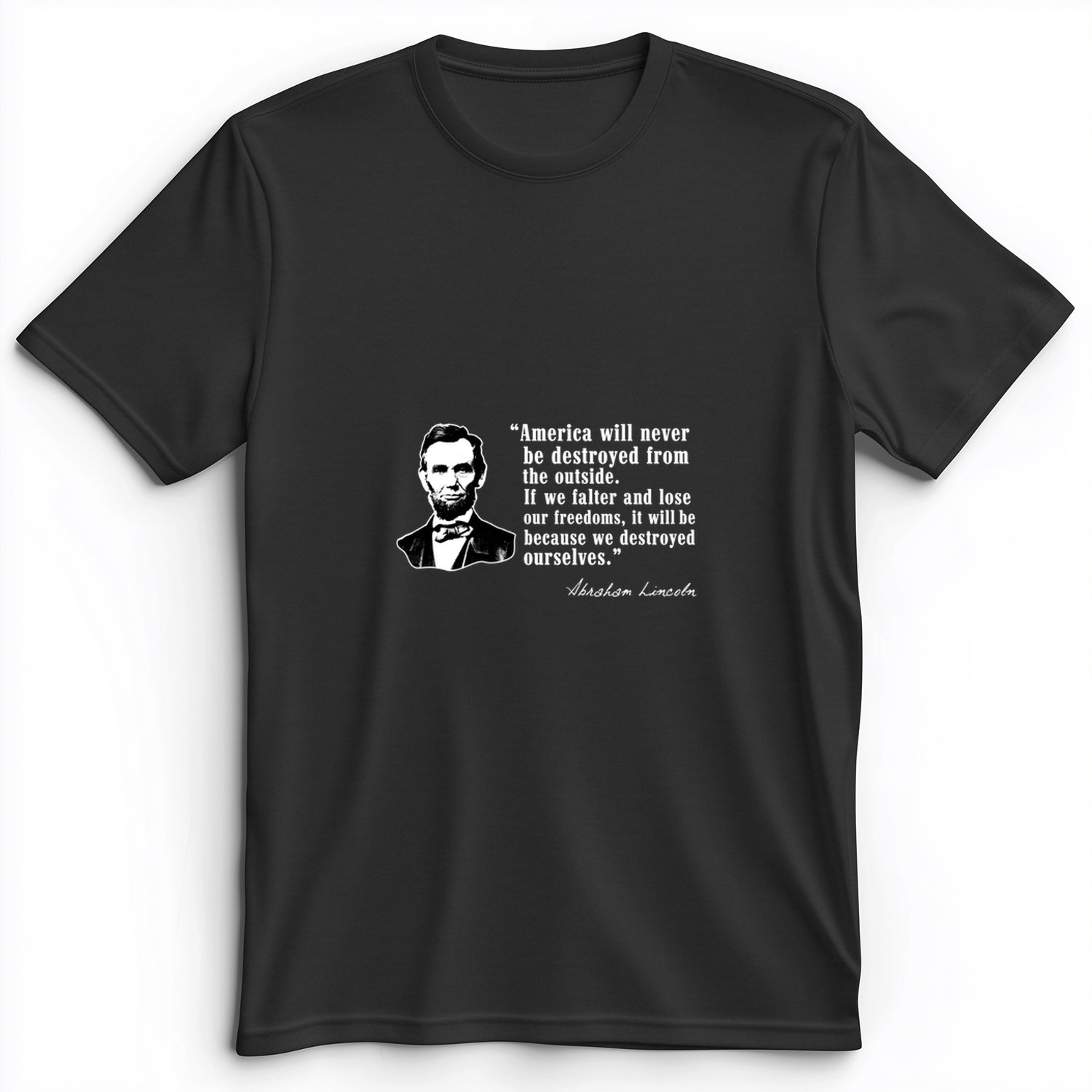 Destroyed Ourselves Lincoln Premium Tee