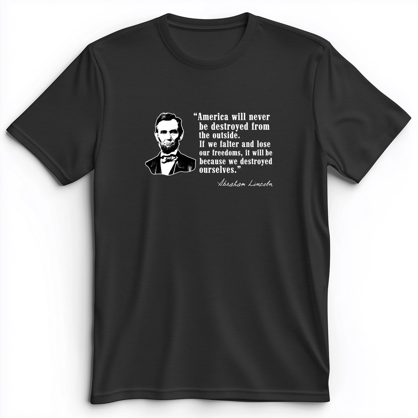 Destroyed Ourselves Lincoln Premium Tee