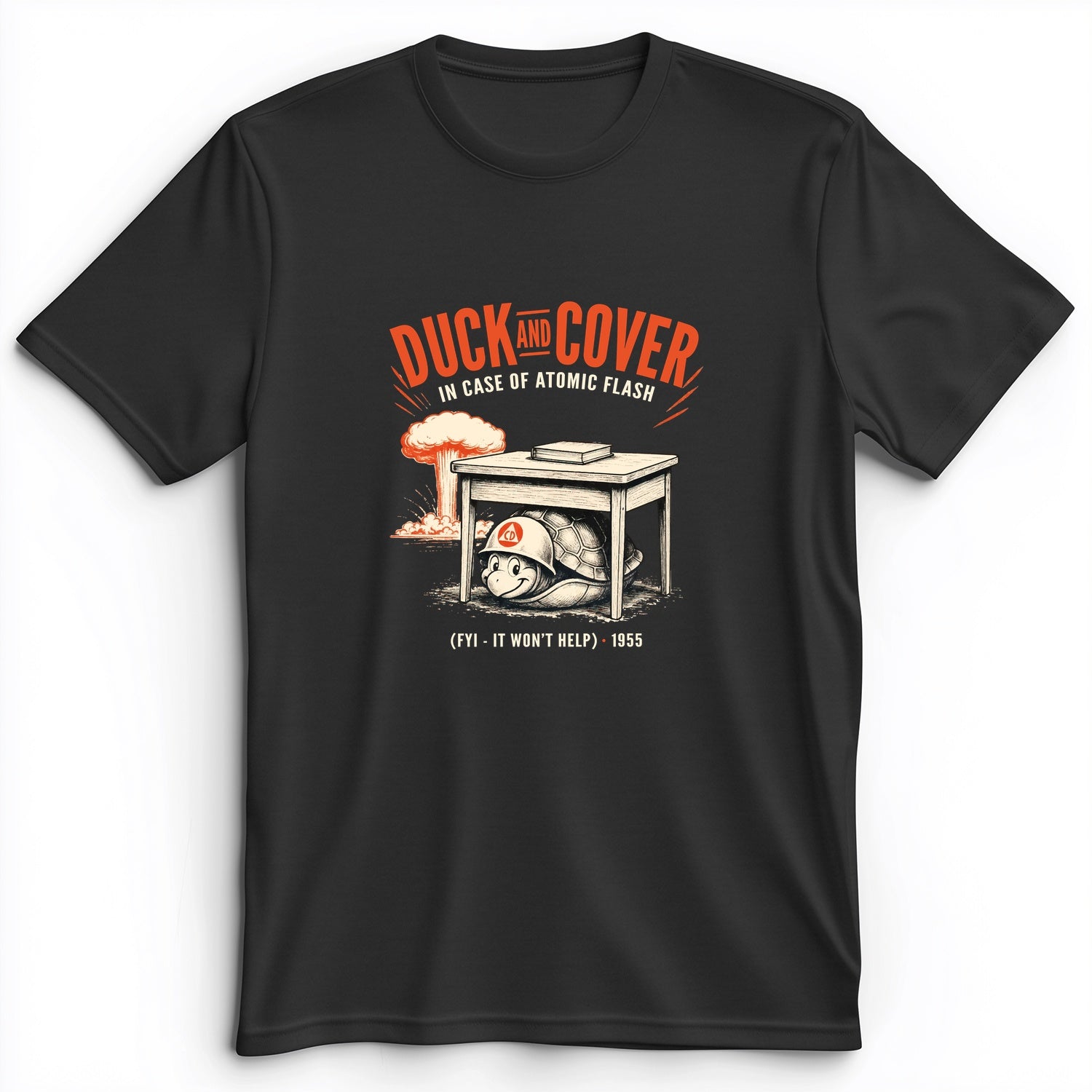Duck And Cover Premium Tee