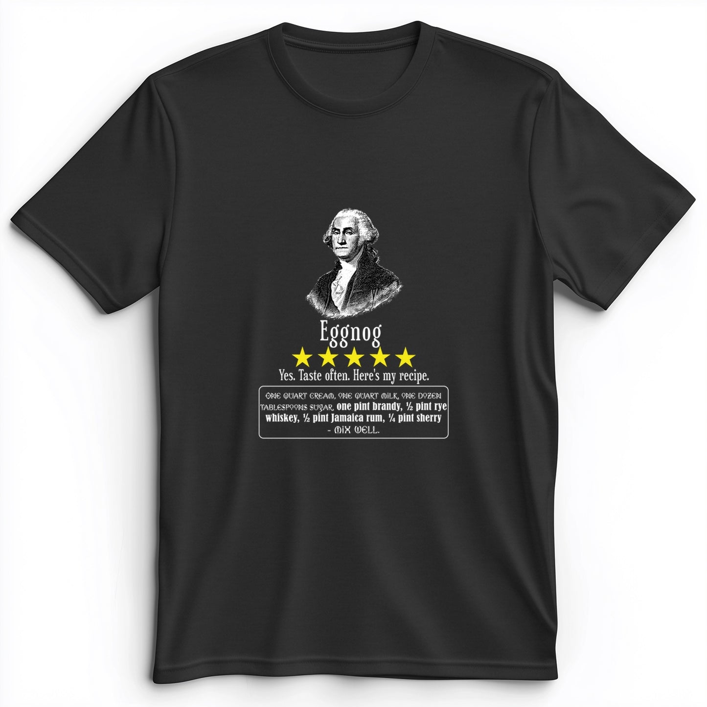 Eggnog George Washington Premium Tee