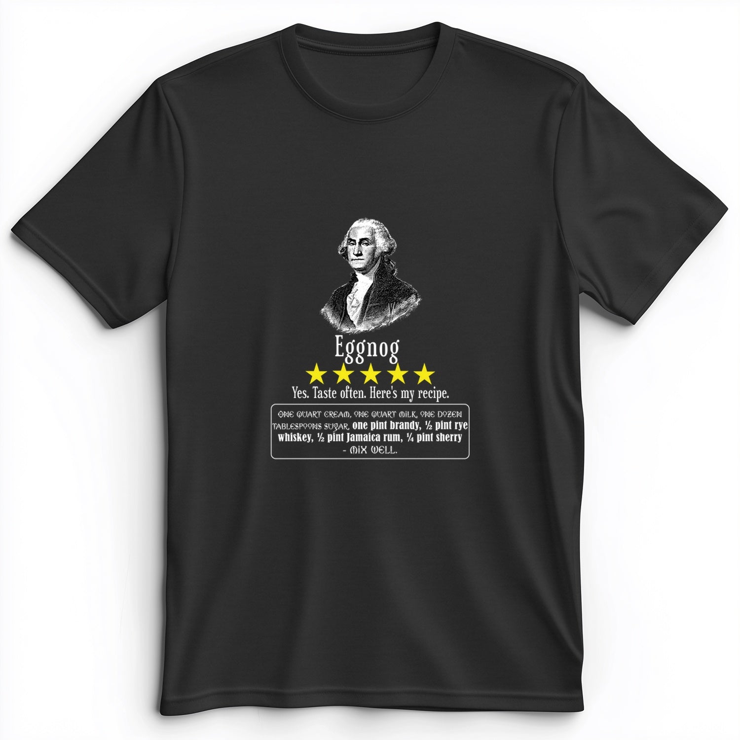 Eggnog George Washington Premium Tee