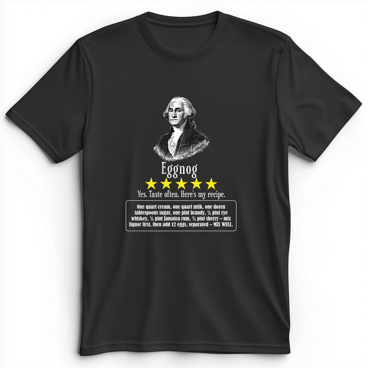 Eggnog George Washington Premium Tee