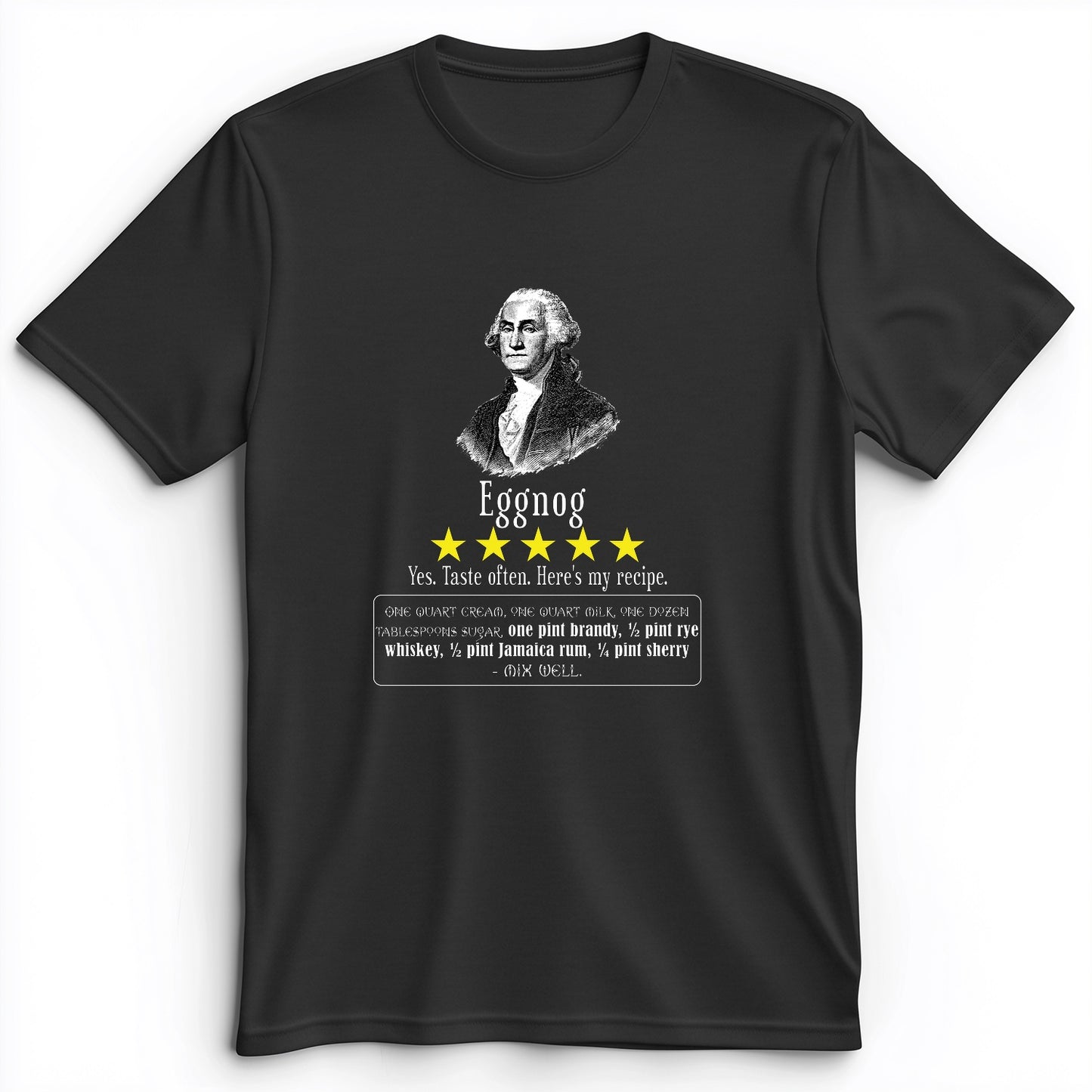 Eggnog George Washington Premium Tee