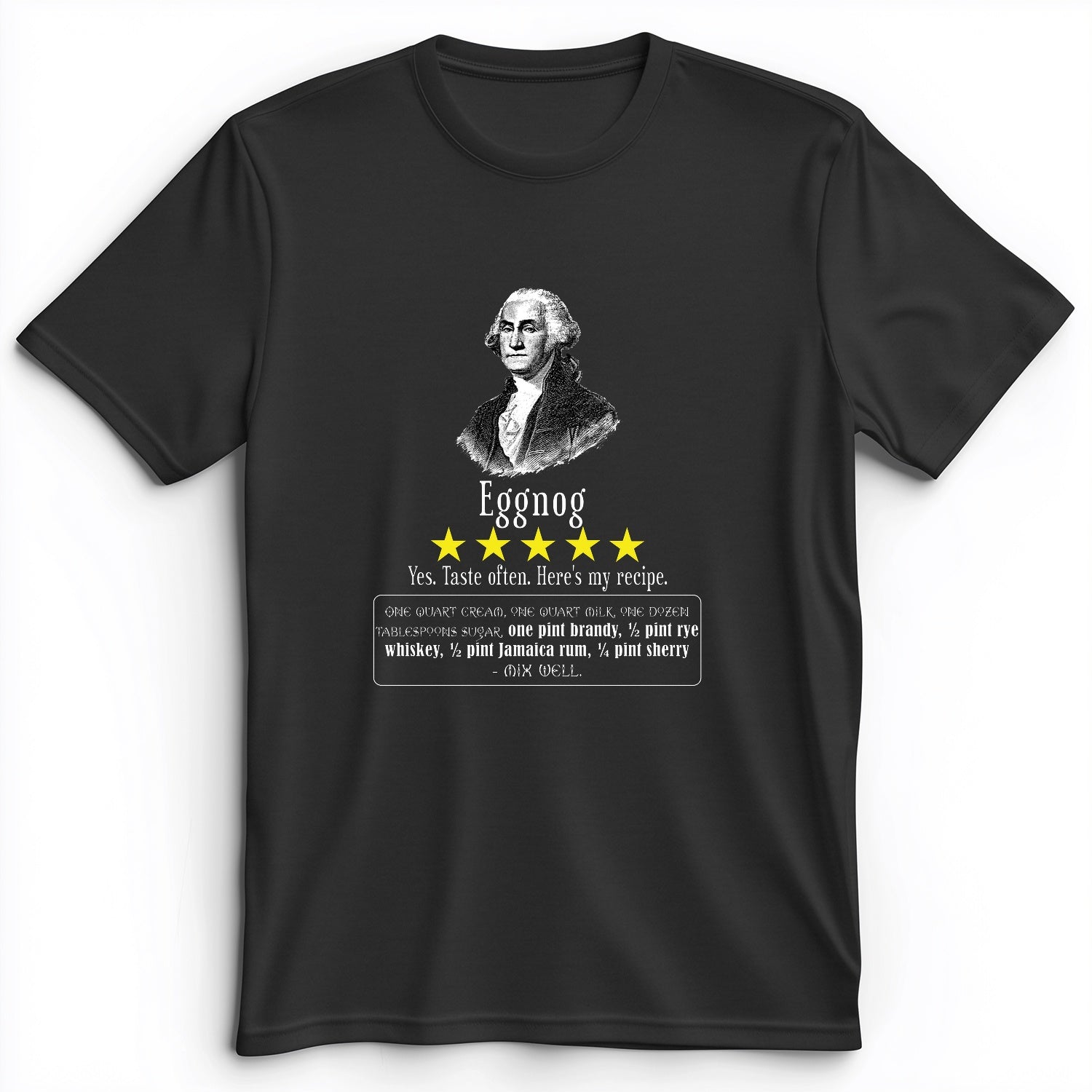 Eggnog George Washington Premium Tee