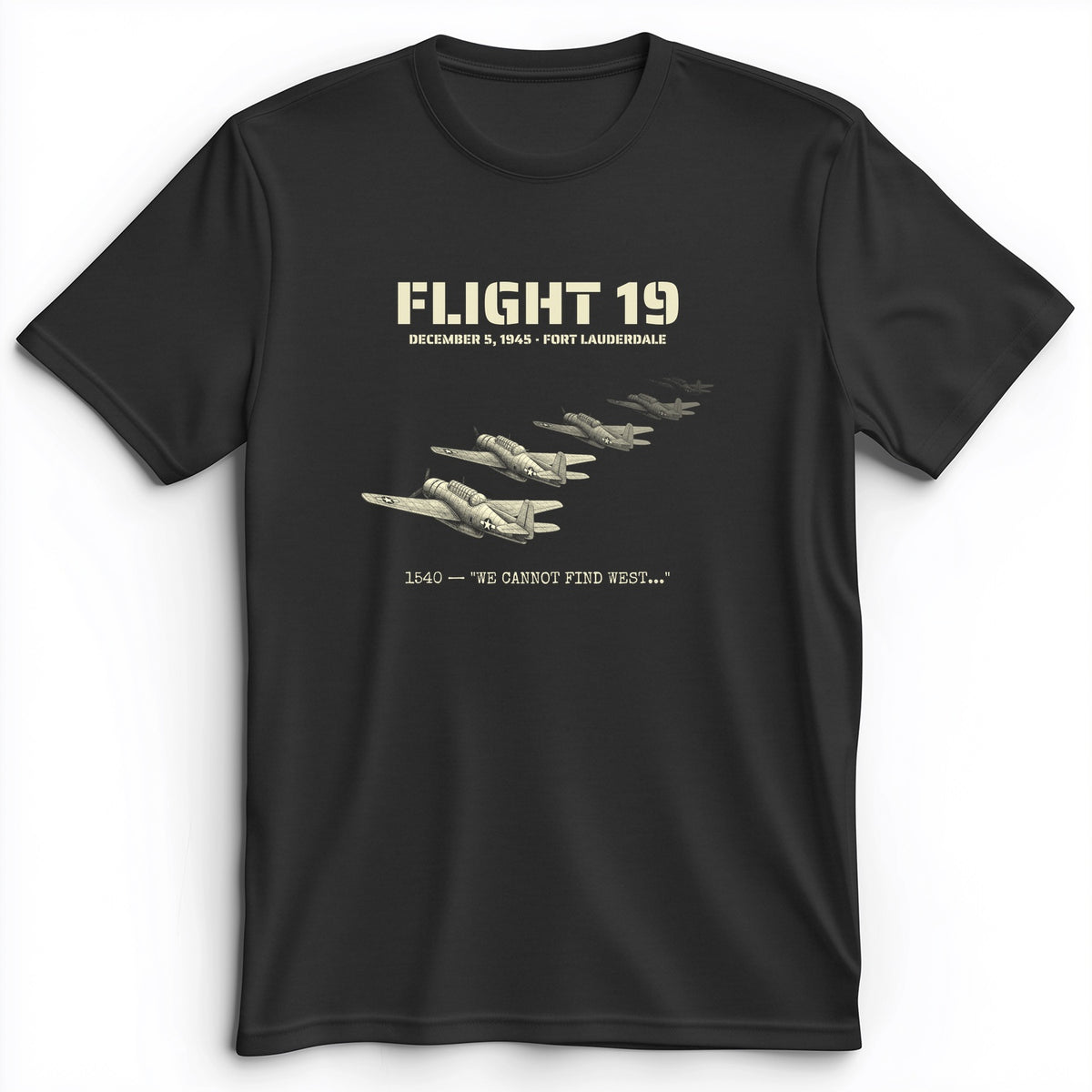 Flight 19 - Still Out There Premium Tee