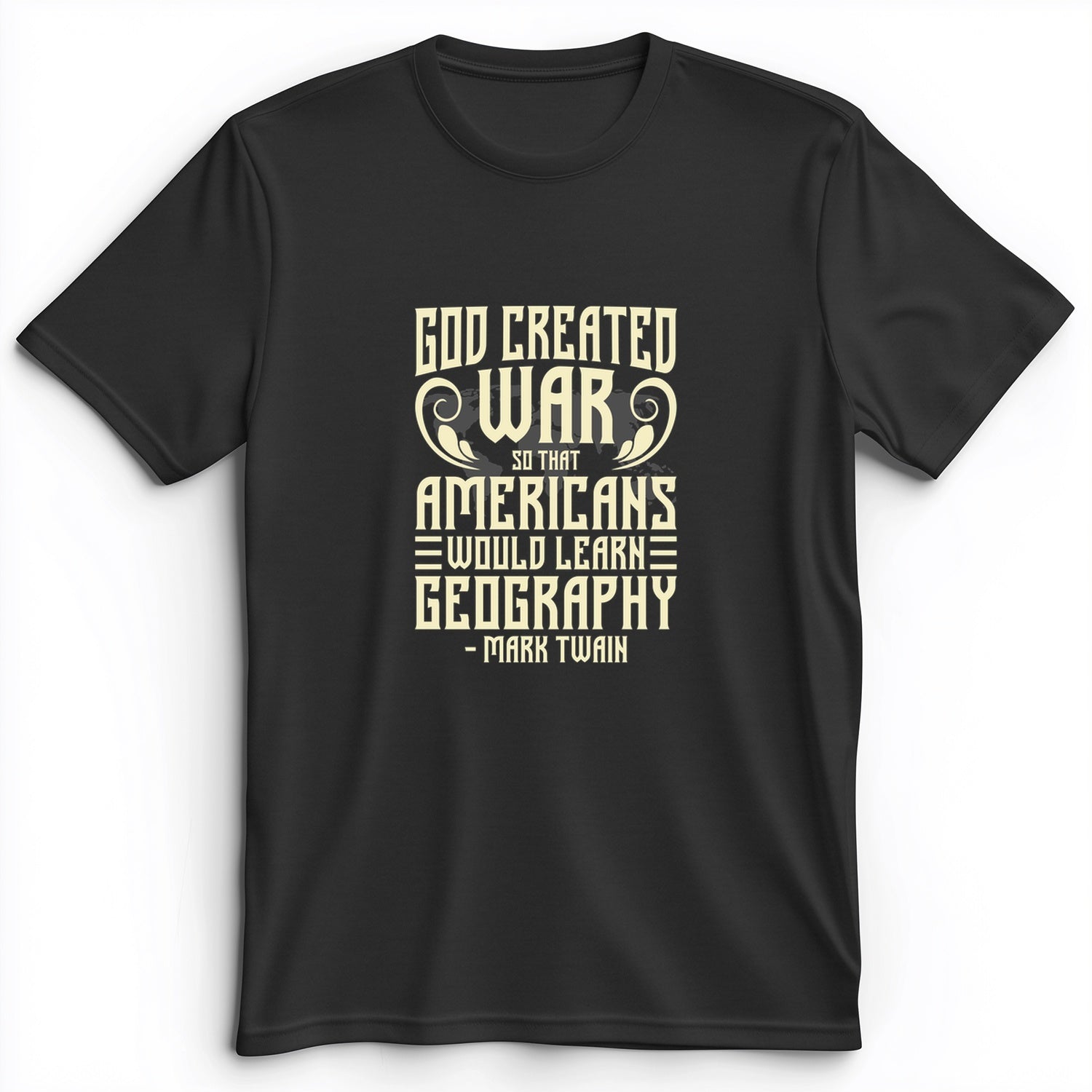 God Created War Premium Tee