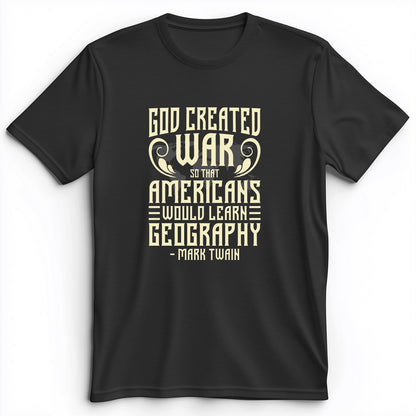 God Created War Premium Tee