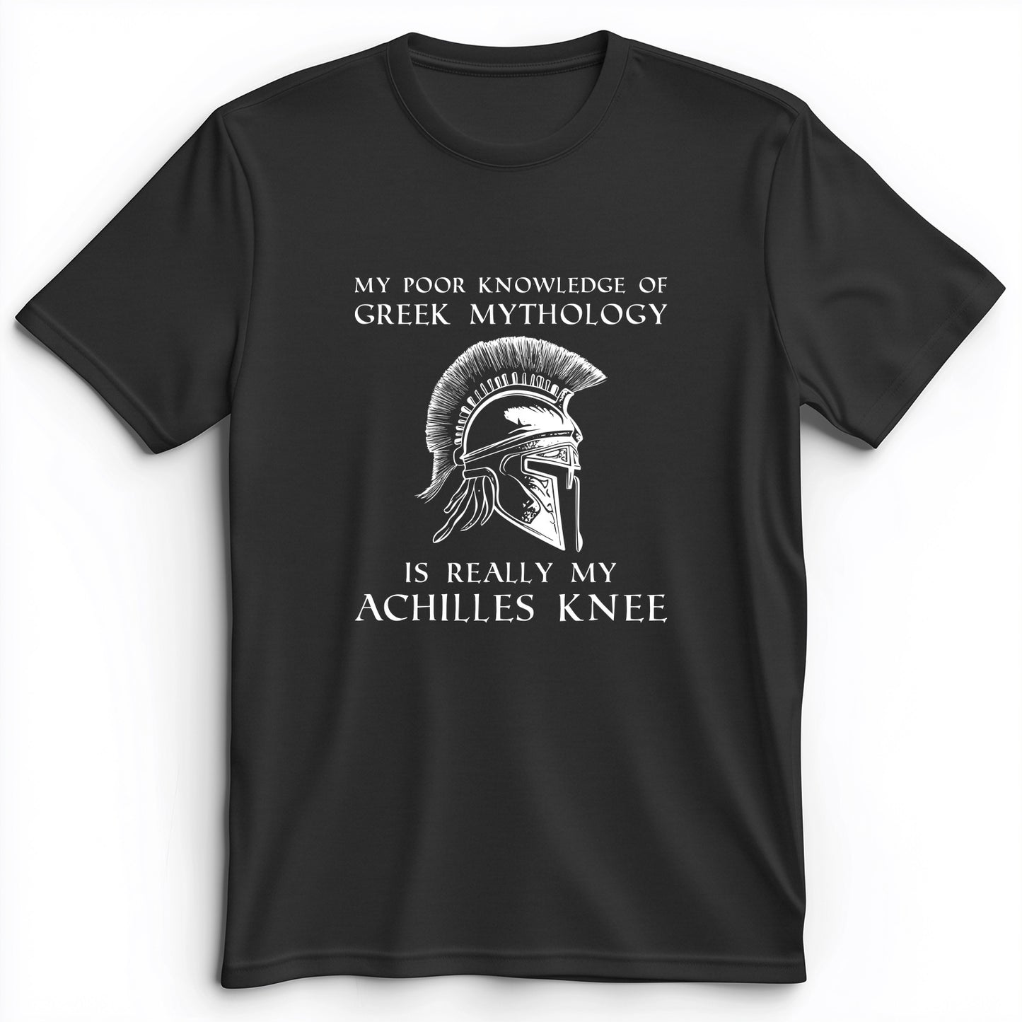 Greek Mythology Achilles Knee Premium Tee