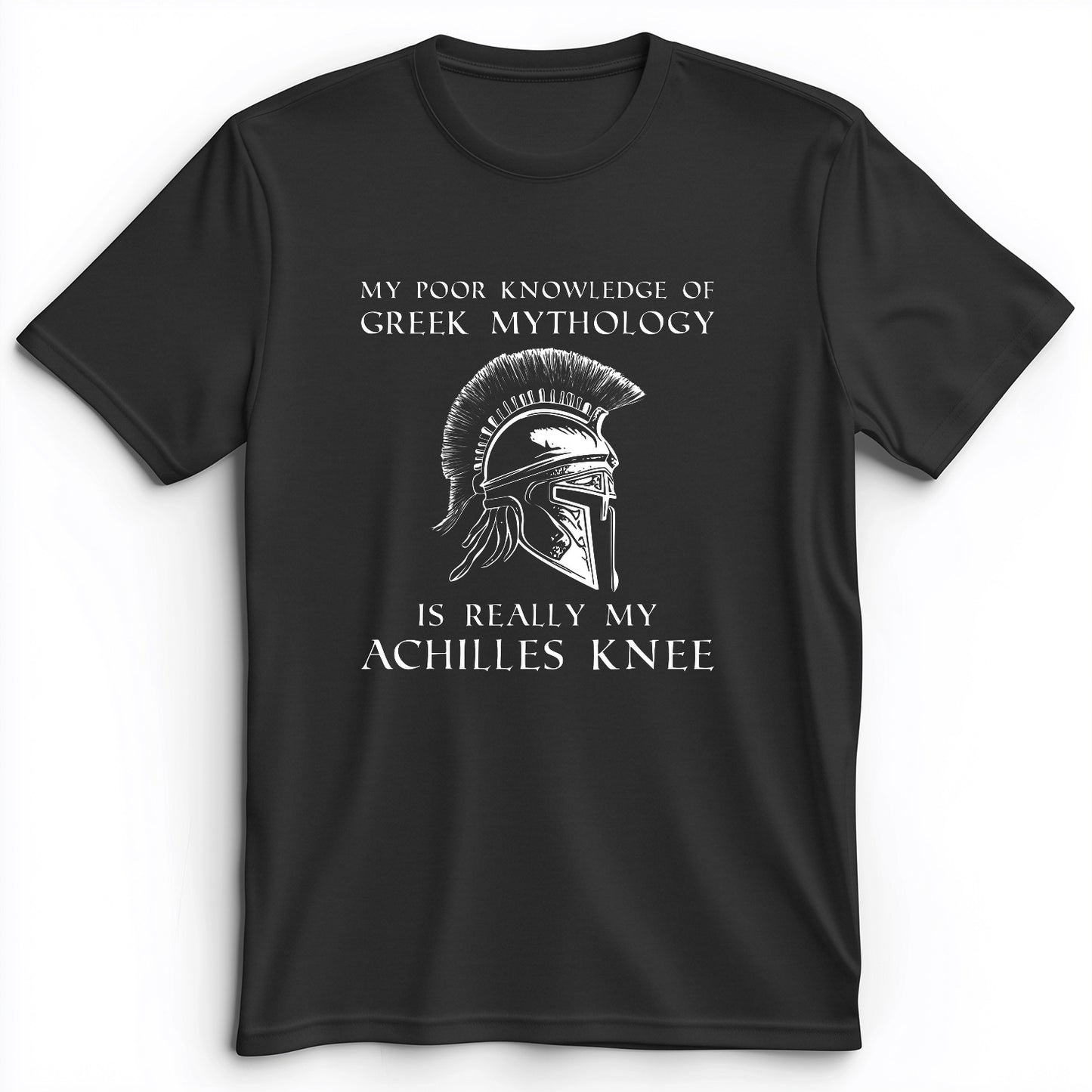 Greek Mythology Achilles Knee Premium Tee