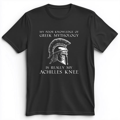 Greek Mythology Achilles Knee Premium Tee