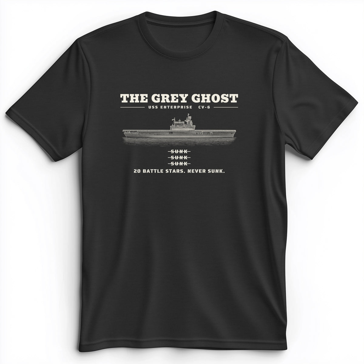 Grey Ghost Premium Tee