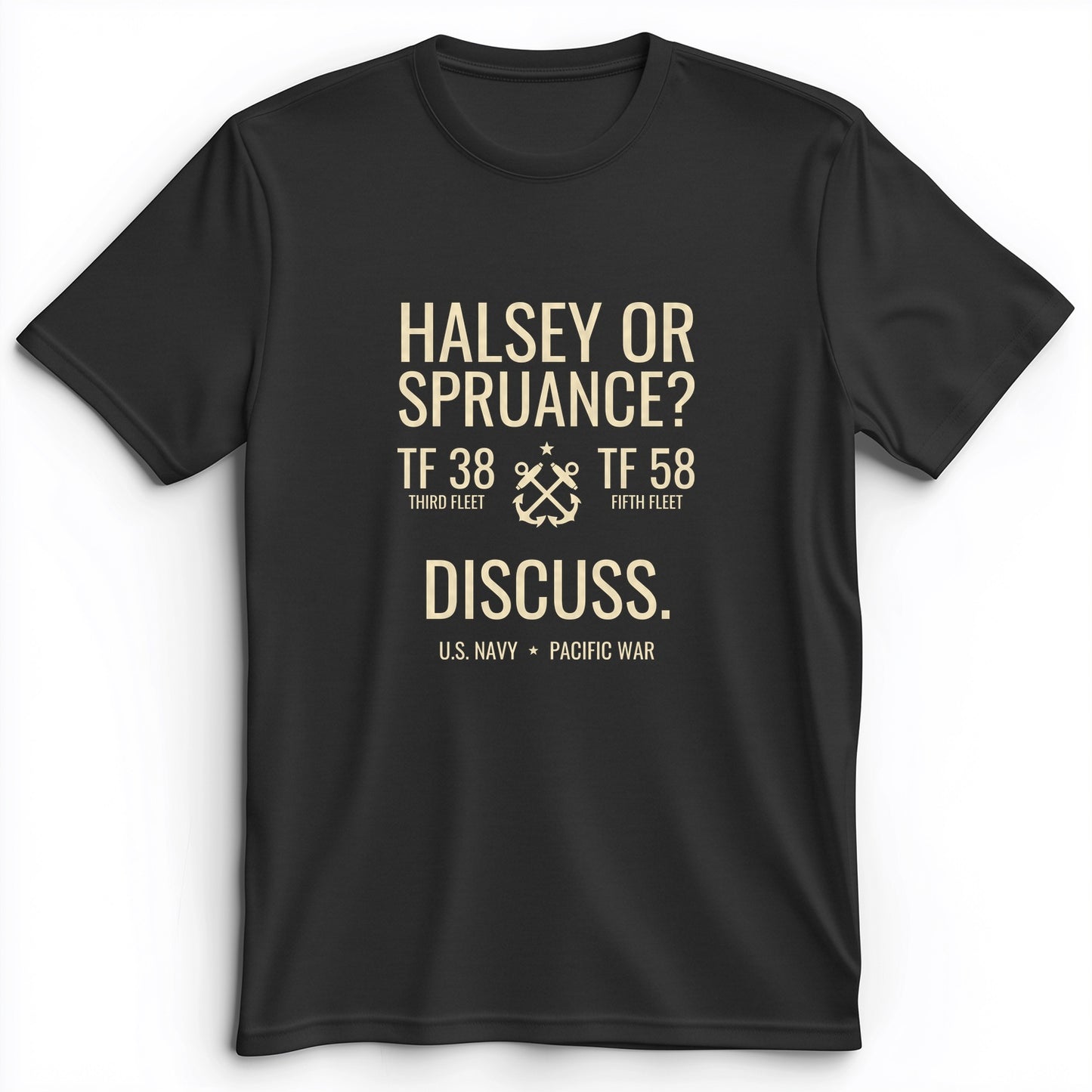 Halsey or Spruance Discuss Premium Tee